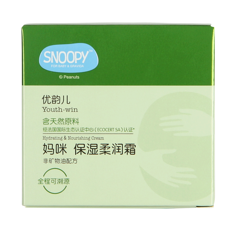 SNOOPY媽咪保濕柔潤(rùn)霜正面