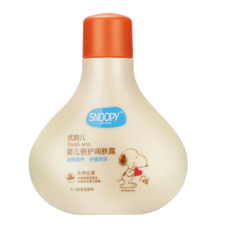 SNOOPY嬰兒倍護(hù)潤(rùn)膚露 正面